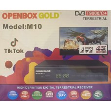 Цифровая приставка OPENBOX GOLD M10 (Wi-Fi, шнур, ДУ,инструкция, мет.корпус)