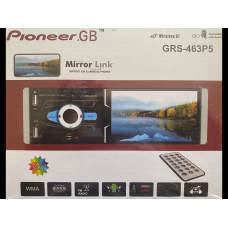 Автомагнитола Pioneer.GB GRS-463P5 (4,1”TFT,Bluetooth,камера заднего вида,пульт на руль)