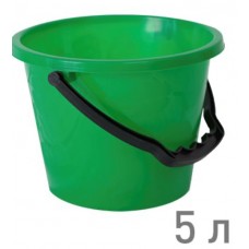 Ведро  5л «ФРУКТОВОЕ» г.Пятигорск зелёное