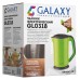 Чайник GALAXY GL 0318 (1,7л,мет/пласт) зелёный