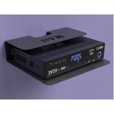 Кронштейн для ресиверов DVB-T2 РЭМО-960027 чёрный