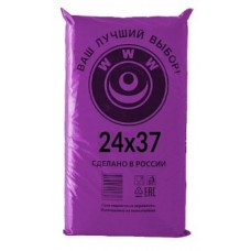 Пакет фасовочный 24*37 (9) в пластах «WWW» (300шт/уп) фиолет.(арт.90030) ФНД30368