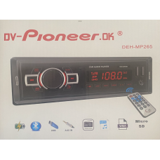 Автомагнитола DV-Pioneer.OK DEH-MP265 (4*40W,BLUETOOTH,USB,пульт)