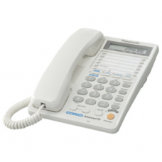 Телефон PANASONIC KX-TS 2368 RU-W (2 линии) белый  