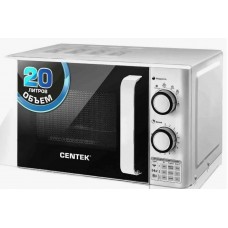 СВЧ CENTEK CT-1585 (20 л, механ.) белая с чёрным