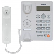 Телефон SANYO RA-S306W (Caller ID,дисплей) белый