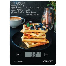 Весы кухонные SCARLETT SC-KS57P75 (10кг)