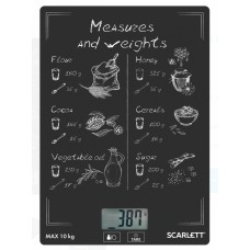 Весы кухонные SCARLETT SC-KS57P64 (10кг)
