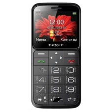 Моб.телефон TEXET TM-B226 (2SIM,большие кнопки,SOS) Black/red