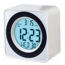 Часы-будильник PERFEO LED “BOB” PF-F3616,белые (PF-C3742) дата,температура