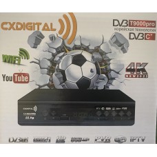Цифровая приставка CXDIGITAL T9000pro (DVB-T2/C, WI-FI, USB, метал корпус,инструкция)