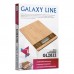 Весы кухонные GALAXY LINE GL2812 (5кг,электрон) бамбуковые