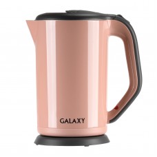 Чайник GALAXY GL 0330 (1,7л,мет/пласт) розовый