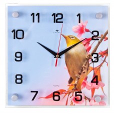 Часы РУБИН 2525~040 Птица на ветке