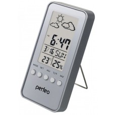 Часы-метеостанция PERFEO PF-A4864 «Window» серебро