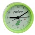 Будильник PERFEO Quartz “PF-TC-011“,круг,9,5см,зелёный (PF_C3141)