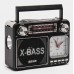 Радиоприёмник MEIER M-35BT (Bluetooth,часы,фонарик)