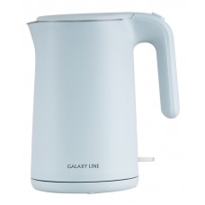 Чайник GALAXY LINE GL 0327 (1,5л,мет/пласт,STRIX) голубой