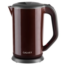 Чайник GALAXY GL 0318 (1,7л,мет/пласт) коричневый