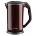 Чайник GALAXY GL 0318 (1,7л,мет/пласт) коричневый