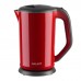 Чайник GALAXY GL 0318 (1,7л,мет/пласт) красный