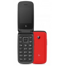 Моб.телефон F+FLIP2 (2SIM) красный раскладушка