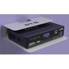 Кронштейн для ресиверов DVB-T2 РЭМО-960030 белый