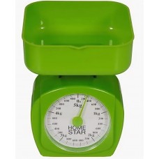Весы кухонные HOMESTAR HS-3005M зелёные с чашей