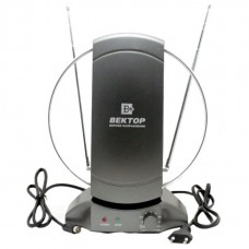 Антенна комнатная  ВЕКТОР AR-031 активная для DVB-T2 ( пит 220В)