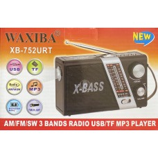 Радиоприёмник WAXIBA XB-752URT (USB,фонарик)