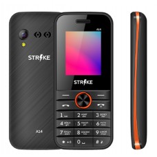 Моб.телефон STRIKE A14 Black+orange (2SIM)