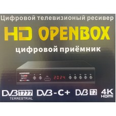 Цифровая приставка HD OPENBOX T777(DVB-168К3)  (DVB-T2/C, WI-FI, USB, метал корпус)