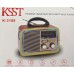 Радиоприёмник KSST К-3188 (220В,5В,аккум,батар) Большой с фонарём